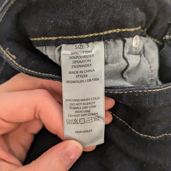 Dark denim boot cut jeans - Picture 4 of 4